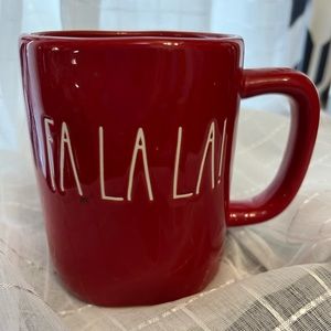 Rae Dunn By Magenta Red Fa La La Mug